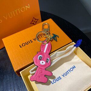 Louis Vuitton Bunny Key Chain Charm